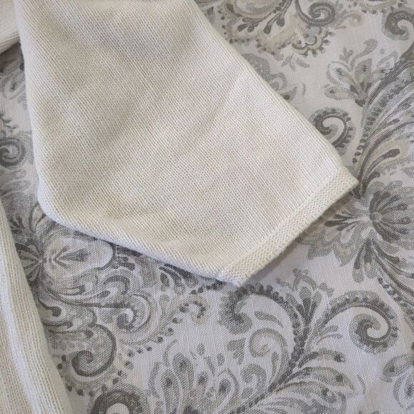 Vtg Diane Wat Design Handpainted Sweater Bunny Rabbit Shirt Size Small Med - Picture 10 of 16